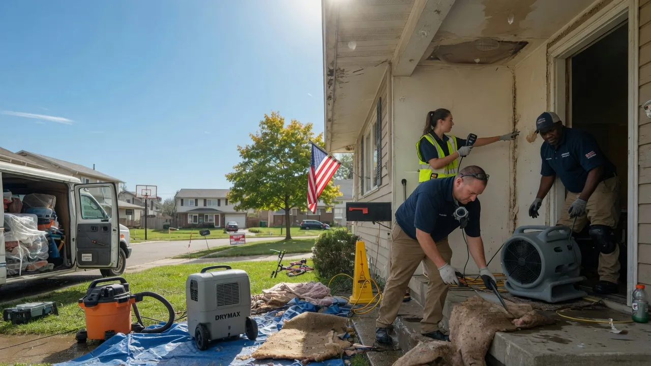 Water Damage Restoration in Protem, MO near me